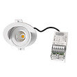 SOLUM - LEO Spot encastré noir 8W. 690Lm. CCT 2700K/3000K/4000K. Orientable 90. Rotatif 360 - SOLUM - S0160790D - vignette