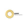 SOLUM - Collerette ronde fixe Or pour LECCO - SOLUM - L005G - vignette