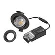 SOLUM - LEONIS Spot de plafond Noir Rotatif 360 IP65 RE2020. CTT 2700K/3000K/4000K - SOLUM - S0300890D - vignette