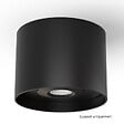 SOLUM - DECOCIEL Support installation saillie plafond béton Coloris Noir mat pour CANIS / DRACO / TWO - SOLUM - D002MB - vignette