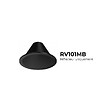 SOLUM - Réflecteur rond pour HYDOR MAX 92mm Noir Mat - SOLUM - RV101MB - vignette