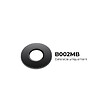 SOLUM - Collerette Noir Mat ronde magnétique pour ONE TELES ANDRO - SOLUM - B002MB - vignette