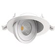 SOLUM - LEO Spot encastré blanc 8W. 690Lm. CCT 2700K/3000K/4000K. Orientable 90. Rotatif 360 - SOLUM - S0150790D - vignette