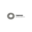 SOLUM - Collerette Alu brossé ronde clipsable pour LIBRA - SOLUM - TB001BS - vignette
