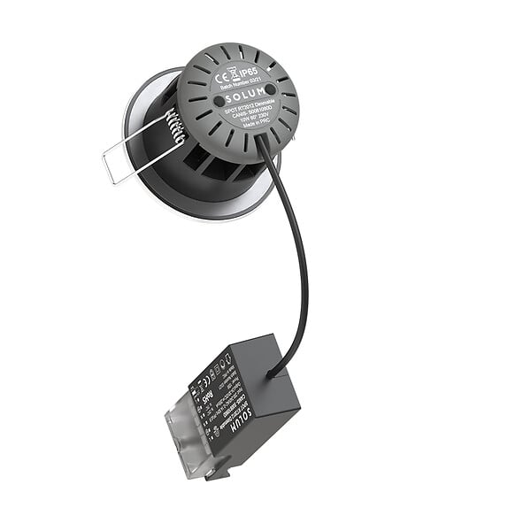 SOLUM - CANIS Spot encastré 10W. 750-850Lm. dimmable. CCT face avant 2700K/3000K/4000K - SOLUM - S0081090D - large