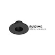 SOLUM - Réflecteur rond pour HYDOR TUBE 68mm Noir Mat - SOLUM - RU101MB - vignette