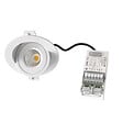 SOLUM - LEO Spot encastré alu brossé 8W. 690Lm. CCT 2700K/3000K/4000K. Orientable 90. Rotatif 360 - SOLUM - S0170790D - vignette
