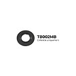 SOLUM - Collerette Noir brillant ronde clipsable pour LIBRA - SOLUM - TB002MB - vignette