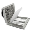 LETTEL - Grille de ventilation 250x250 et filtre pour armoire électrique - LETTEL - GTA-223-FF - vignette