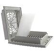 LETTEL - Grille de ventilation 114x114 et filtre pour armoire électrique - LETTEL - GTA-92-FF - vignette