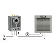 LETTEL - Hygrostat mécanique pour régulation d'armoire électrique 35-95%Hr - LETTEL - GTA-HYG-35-95 - vignette