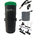 AXELAIR - Kit centrale d'aspiration 310 m2 + flexible + poignée radio + kit d'accessoires - AXELAIR - KRACX310 - vignette