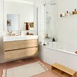 JACOB DELAFON - Pack baignoire bain douche 170 x 90 Bastille vidage à gauche blanc brillant + tablier en angle - vignette