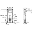 JACOB DELAFON - Pack WC suspendu sans bride Bastille + bâti support - vignette