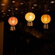 LUMI JARDIN - 3 Lampions solaires SHANGRI LA D20cm - vignette