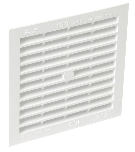 NICOLL - GRILLE VISCOL CARR 150 BLC - large