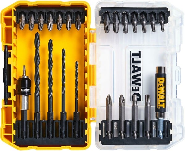 DEWALT - Coffret Thoughcase de 25 pièces DEWALT DT70708-QZ avec embouts 25/50mm - large