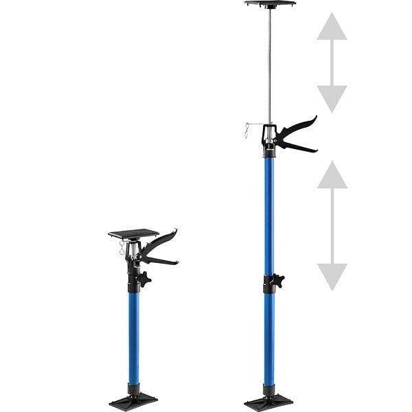 TECTAKE - 6 Etai de Soutien à Gâchette Télescopique de 51 cm à 115 cm - large
