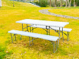ARTIS - Table pliante polyéthylène Classic 180 – H.74xL.180xP.70cm - vignette