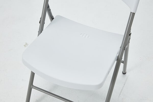 ARTIS - Chaise pliante - Blanc - large