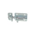 AFBAT - Verrou box a visser + gâche d14mm zingue blanc boite service - vignette