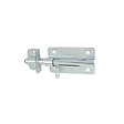 AFBAT - Verrou box porte-cadenas + gâche d14 zingue blanc boite service - vignette