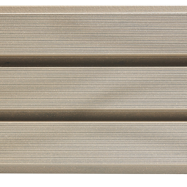 SYLWAY - Lame bardage Claire-voie Bois comp. L.2.5m, Cérusé - large