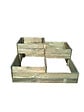 ALTONA - Carré potager modulaire 4 niveaux - Pin autoclavé - 96x96cm - vignette
