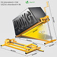 VOUNOT - Leve tracteur Tondeuse Supporte 400 kg max Jaune - vignette