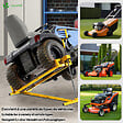 VOUNOT - Leve tracteur Tondeuse Supporte 400 kg max Jaune - vignette