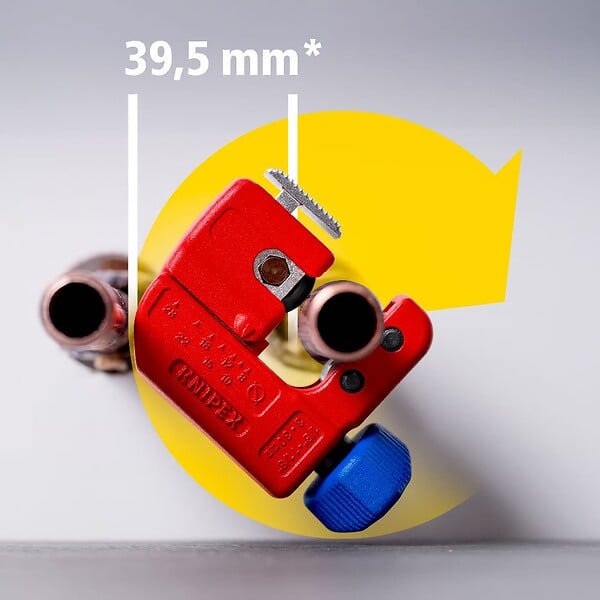 KNIPEX - Coupe-tubes TubiX® S syst. QuickLock - 77mm - Ø 3-30 mm épaisseur max 2 mm - SC KNIPEX - 903101 - large