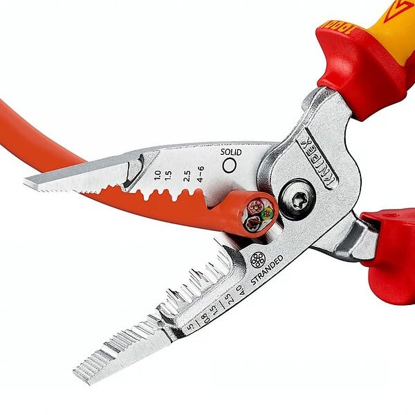 KNIPEX - Pince électrique 5 en 1 Modèle métrique - KINPEX - 13 76 200 ME - large