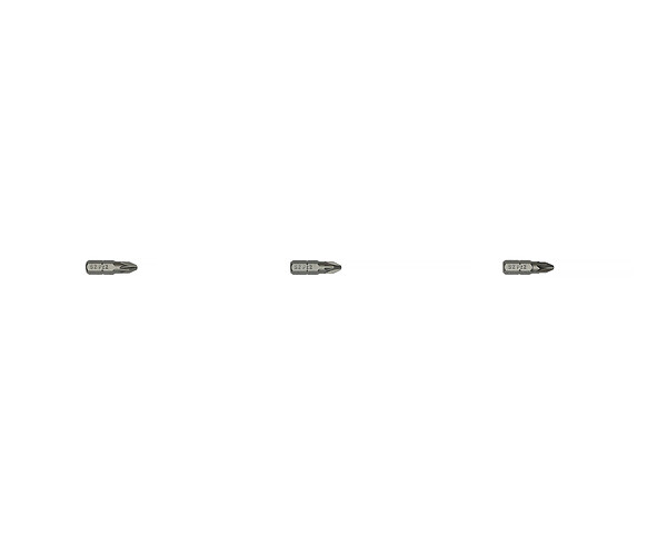 HANGER - Carte de 3 embouts cruciformes PZ2 longueur 25mm - HANGER - 133022 - large