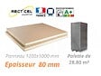 RECTICEL - Dalle isolante polyurethane Eurosol - 80 mm - R 3.70 - Palette 28.8 m² - vignette