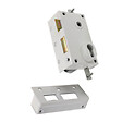 BRICARD - Serrure 3 points 73 A2P* Sans cylindre blanc gauche - BRICARD - 73072 - vignette