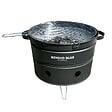 BEYOND BLUE - Mini Barbecue au Charbon de bois portable - Noir - Design pot de fleur - vignette