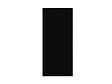 GRUPOALVIC - Joue de finition cuisine Louna - Noir mat - 70x31cm - vignette