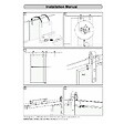 SECURY-T - Rail porte coulissante - 2M - En applique - Porte en bois - Noir - vignette