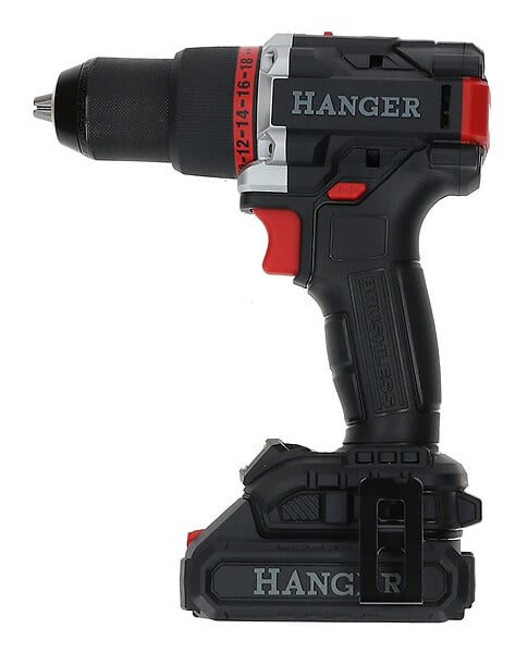 HANGER - Perceuse-visseuse 18V DD18-60Z2 60Nm + 2 batteries 2Ah + 1 chargeur rapide + coffret - HANGER - 400110 - large