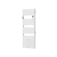 THERMOR - Radiateur sèche-serviettes électrique Riviera 2 - Avec soufflerie - 750+1000W - Blanc satin - vignette