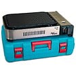 ALPENTECH - Plancha à gaz Barbecue grill 2100W Cuisson 30 x 24cm Piezo + 4 cartouches gaz + Mallette ALPEN - vignette