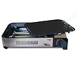 ALPENTECH - Barbecue grill Plancha gaz 2100W Piezo Haute Qualité + Mallette de transport ALPEN - vignette