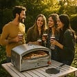 KEMPER - Four à pizza à gaz 4800W Cuisson pierre réfractaire 250 à 400°C Spatule Incluse KEMPER - vignette