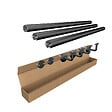 KORDO - Pack Main courante FLEXIO 3m noir - Aluminium - 3m - vignette