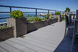 SYLWAY - Lame terrasse composite gris anthracite - L2400xl145xEp21mm - vignette