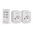 SCS SENTINEL - Prise télécommandée - 2 prises + télécommande - 2300W - vignette