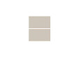 GRUPOALVIC - Façade 2 tiroirs casseroliers - Cashmere - l.60cm - vignette