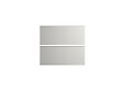 GRUPOALVIC - Façade 2 tiroirs casseroliers - Galet - L.80cm - vignette