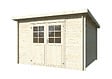 WHITE WOOD - Abri de jardin en bois Lola 1 - L.346xH.215xP.320cm - vignette