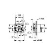 GROHE - Corps pour mitigeur encastrée EUROSMART COSMOPOLITAN GROHE 35600000 3 sorties universelles - vignette